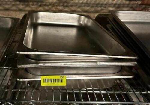 (3)- FULL SIZE STAINLESS INSERTS