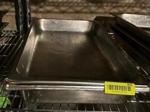 (3)- FULL SIZE STAINLESS INSERTS