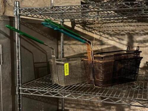 (3)- FRY BASKETS