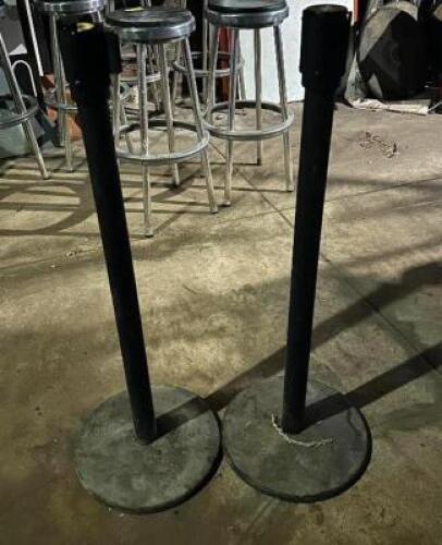 (2)- STANCHIONS