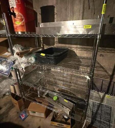FOUR TIERED WIRE SHELF