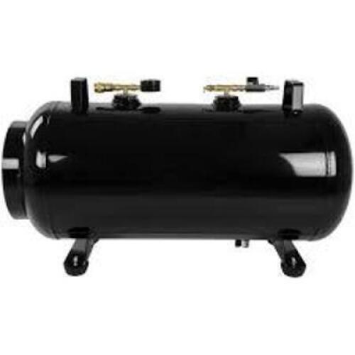 DESCRIPTION: (1) COMPRESSOR TANK FOR AIR COMPRESSOR INFORMATION: BLACK, SEE INSPECTION RETAIL$: $264.40 EA QTY: 1