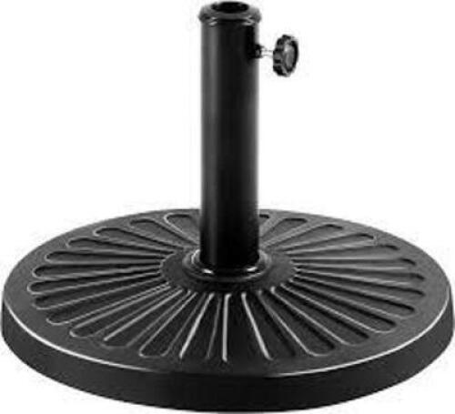 DESCRIPTION: (1) HEAVY DUTY ROUND ANTIQUES UMBRELLA BASE BRAND/MODEL: YAHEETECH #592002 INFORMATION: BLACK RETAIL$: $33.00 EA QTY: 1