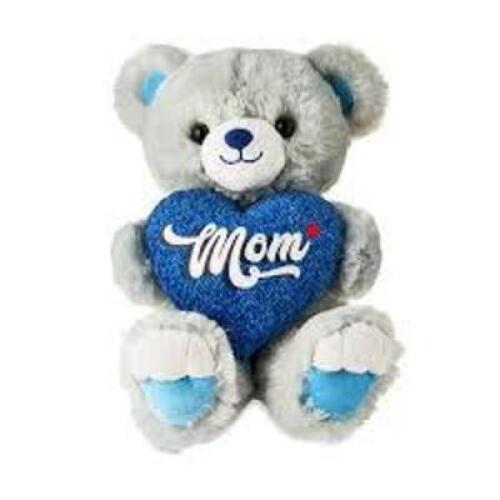 DESCRIPTION: (1) MOTHERS DAY PLUSH BEAR BRAND/MODEL: PLUSH INFORMATION: BLUE RETAIL$: $11.56 EA QTY: 1
