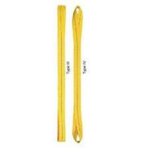 DESCRIPTION: (1) SAFETY SLING BRAND/MODEL: MSC #89813380 INFORMATION: YELLOW, NYLON SIZE: 3' LONG, 4" EYE RETAIL$: $37.20 EA QTY: 1