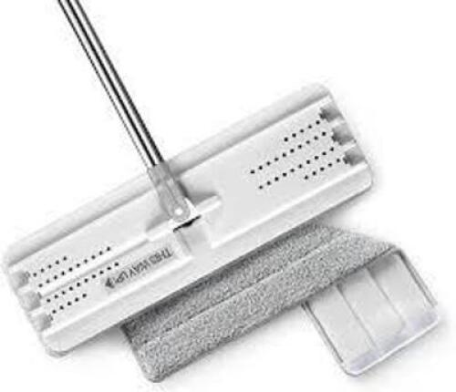 DESCRIPTION: (6) WEP MOP FLAT HEAD, SCOUR BRAND/MODEL: DIVERSEY #201LF3 INFORMATION: GRAY, 5 PACK RETAIL$: $107.60 EA QTY: 6