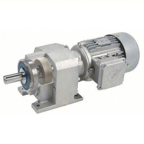 DESCRIPTION: (1) AC GEARMOTOR BRAND/MODEL: NORD #39RK99 INFORMATION: INLINE, SINGLE OUTPUT SHAFT, 3-PHASE, TEFC, 75 RPM, 884 IN-LB MAX TORQUE, CW/CCW