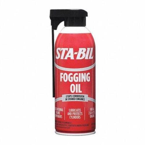 DESCRIPTION: (6) FOGGING OIL/CYLINDER PROTECTOR BRAND/MODEL: STA-BIL #2AEP1 RETAIL$: $10.00 EA SIZE: 12 OZ QTY: 6