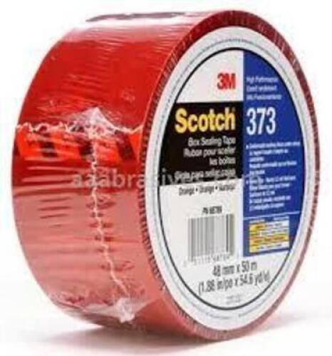 DESCRIPTION: (1) CASE OF (36) ROLLS OF PRINTED BOX SEALING TAPE BRAND/MODEL: 3M SCOTCH #373 INFORMATION: ORANGE SIZE: 40MMX50MM RETAIL$: $507.60 EA QT