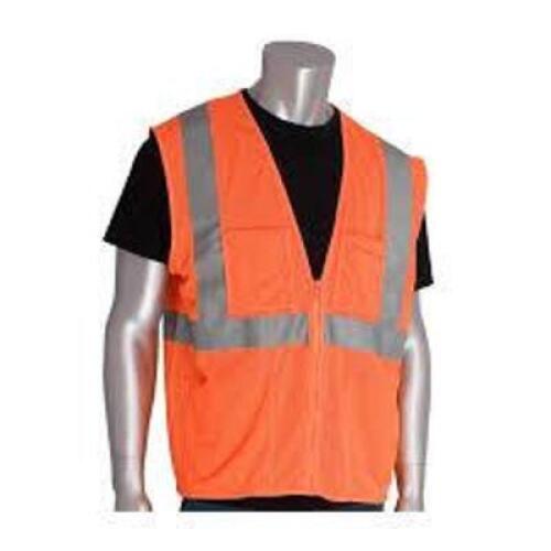 DESCRIPTION: (9) HI-VIS SAFETY VEST BRAND/MODEL: PIP INFORMATION: ORANGE RETAIL$: $8.25 EA QTY: 9