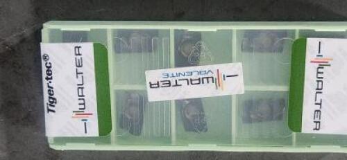 DESCRIPTION: (20) CARBIDE MILLING INSERTS BRAND/MODEL: WALTER ADMT120408R-F56 WKP35 RETAIL$: $504.00 QTY: 20
