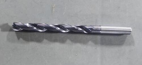 DESCRIPTION: (3) SOLID CARBIDE TAPER LENGTH DRILL BIT BRAND/MODEL: ACCUPRO 61721163 SIZE: 9.5mm DIA RETAIL$: $180.84 QTY: 3