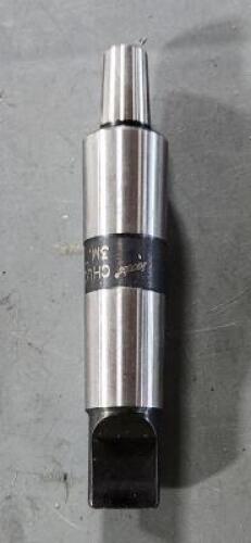 DESCRIPTION: (1) TAPER DRILL CHUCK ARBOR BRAND/MODEL: JACOBS 7314N SIZE: JT2 MOUNT 3MT SHANK TAPER RETAIL$: $42.23 QTY: 1