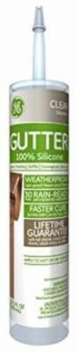 DESCRIPTION: (6) SILICONE II GUTTER & FLASHING SEALANT BRAND/MODEL: GE/GE50G.01 INFORMATION: CLEARS/BEGINS TO HARDEN: 30 MIN RETAIL$: $13.65 EACH SIZE