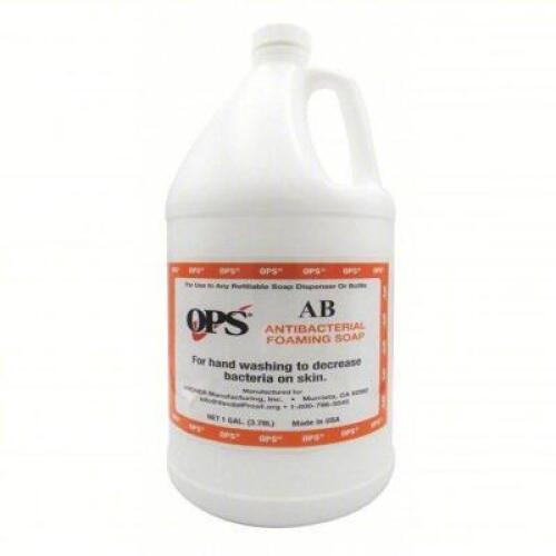 DESCRIPTION: (4) FOAM HAND SOAPBRAND/MODEL: OPS #60DC08INFORMATION: UNSCENTEDSIZE: 1 GALLONRETAIL$: $58.37 TOTALQTY: 4