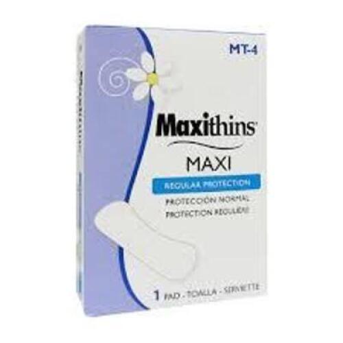 DESCRIPTION: (10) SANITARY NAPKINS BRAND/MODEL: MAXITHINS #MT-4 QTY: 10