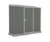 Absco Sheds 7 x 3 ft. Space Saver Metal Storage Shed Gray