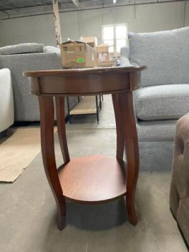 18" END TABLE