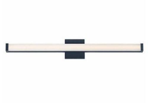 Trans Globe LED-22466 BK Modern Black LED Bathroom Sconce