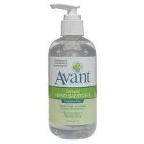 DESCRIPTION: (8) INSTANT HAND SANITIZER BRAND/MODEL: AVANT #3VDE9 RETAIL$: $6.00 EA SIZE: 8 OZ QTY: 8