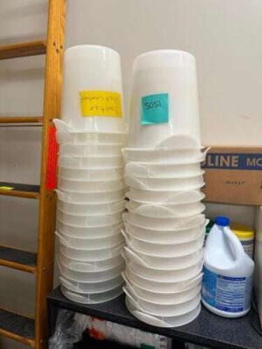 ASSORTED FOOD CONTAINERS AS SHOWN