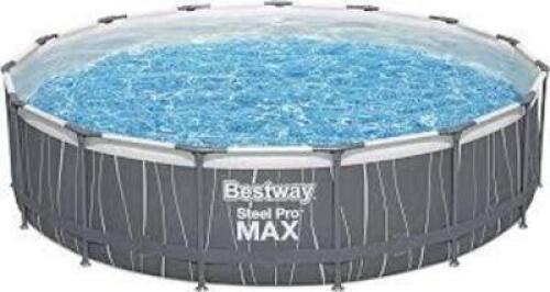 DESCRIPTION: (1) POOL SET BRAND/MODEL: BESTWAY STEEL PRO SIZE: 15' X 33" RETAIL$: $467.99 EA QTY: 1
