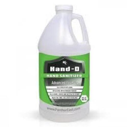 DESCRIPTION: (2) HAND SANITIZER BRAND/MODEL: HAND-D RETAIL$: $54.00 EA SIZE: 64 OZ QTY: 2
