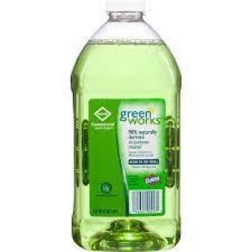 DESCRIPTION: (1) ALL PURPOSE CLEANER BRAND/MODEL: GREEN WORK S RETAIL$: $14.43 EA SIZE: 2 QT QTY: 1