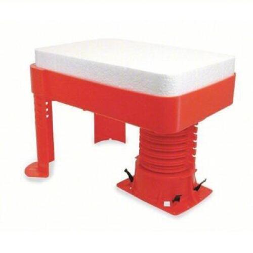 DESCRIPTION: (6) FIRESTOP PIPE CAST-IN DEVICE BRAND/MODEL: 3M #2UYE8 INFORMATION: 3 HR, PLASTIC SIZE: 4.5 IN OVERALL HT, 1.5 TO 2 IN FOR PIPE SIZE RET