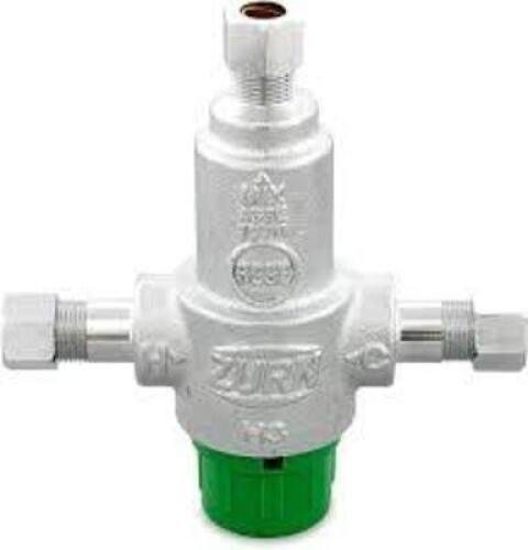 DESCRIPTION: (1) THERMOSTATIC MIXING VALVE BRAND/MODEL: ZURN #P6900-TMV-1-XL INFORMATION: AQUA-GUARD, 3 PORT, ZW3870ZLT SIZE: 3/8" RETAIL$: $193.71 EA