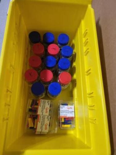 DESCRIPTION: (1) BIN OF MISC ELECTRICAL PARTS BRAND/MODEL: SEE INSPECTION INFORMATION: BIN NOT INCLUDED QTY: 1