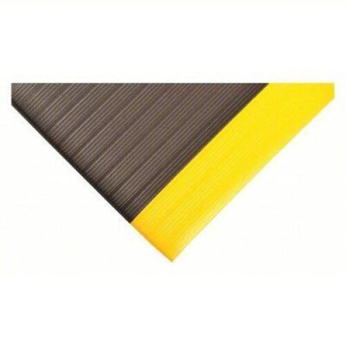 DESCRIPTION: (1) ANTI FATIGUE MAT BRAND/MODEL: CONDOR #36VK97 INFORMATION: BLACK WITH YELLOW STRIPE SIZE: 2' X 60' RETAIL$: $444.60 EA QTY: 1