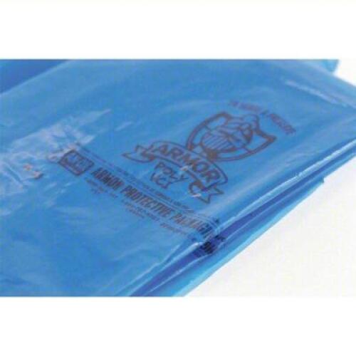 DESCRIPTION: (1) CASE OF (1000) POLY BAGS BRAND/MODEL: ARMOR POLY #36LN74 INFORMATION: BLUE, 4 MIL THICK, FLAT PACK SIZE: 6" W X 8" L RETAIL$: $160.50