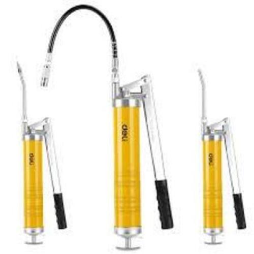 DESCRIPTION: (2) GREASE GUN BRAND/MODEL: BUILT INDUSTRIAL INFORMATION: YELLOW RETAIL$: $395.00 EA QTY: 2