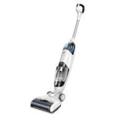 DESCRIPTION: (1) CORDLESS VACUUM CLEANER & FLOOR WASHER BRAND/MODEL: TINECO/FW020100US INFORMATION: WHITE/3-IN-1 CLEANING TOOL SIZE: 10.6"X 9.8"W X 43