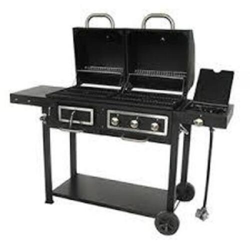 DESCRIPTION: (1) COMBINATION GRILL BRAND/MODEL: DUAL FUEL RETAIL$: $212.09 EA QTY: 1