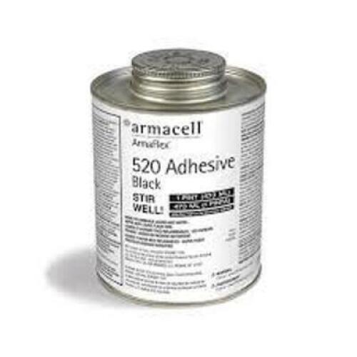 DESCRIPTION: (4) RUBBER ADHESIVE BRAND/MODEL: ARMACELL ARMAFLEX 520 ADHESIVE SIZE: 1 PT RETAIL$: $15.00 EA QTY: 4