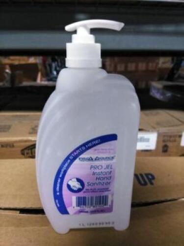 DESCRIPTION: (8) PRO GEL INSTANT HAND SANITIZER BRAND/MODEL: PRO SOURCE SIZE: 1000 ML RETAIL$: $16.00 EA QTY: 8