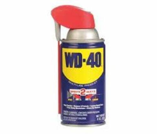 DESCRIPTION: (4) MULTI-USE PRODUCT BRAND/MODEL: WD-40 INFORMATION: SPRAYS 2 WAYS SIZE: 8 OZ RETAIL$: $15.42 EA QTY: 4