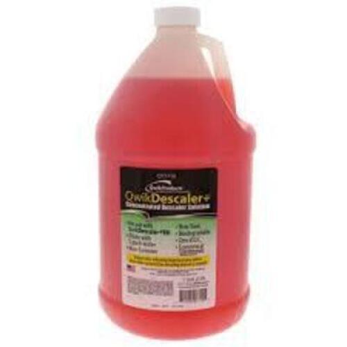 DESCRIPTION: (1) QWIK DESCALER CONCENTRATE BRAND/MODEL: QWIKPRODUCTS #QT7710 SIZE: 1 GALLON RETAIL$: $16.33 EA QTY: 1