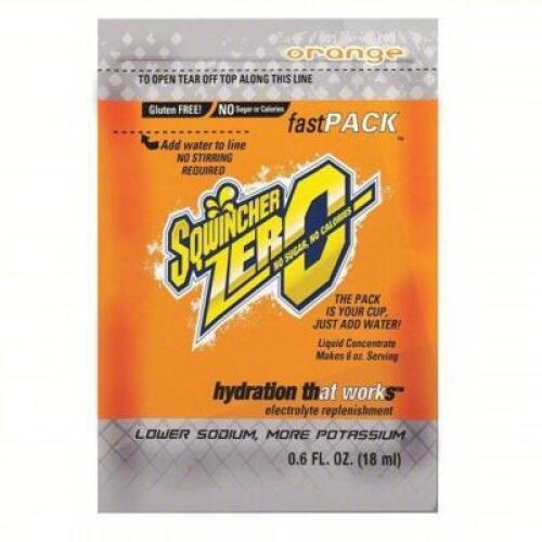 DESCRIPTION: (2) CASE OF (50) SPORTS DRINK POWDER CONCENTRATEBRAND/MODEL: SQWINCHER #8EWT6INFORMATION: ORANGERETAIL$: $17.50/EAQTY: 2