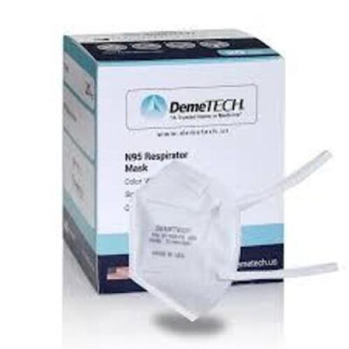 DESCRIPTION: (4) BOXES OF (20) PARTICULATE RESPIRATOR WITH EARLOOPS BRAND/MODEL: DUMETECH RETAIL$: $80.00 EA QTY: 4