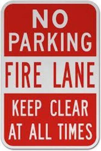 DESCRIPTION: (1) NO PARKING FIRE LANE SIGNS BRAND/MODEL: PROPERTY SIGNS #36A863 RETAIL$: $24.45 EA QTY: 1