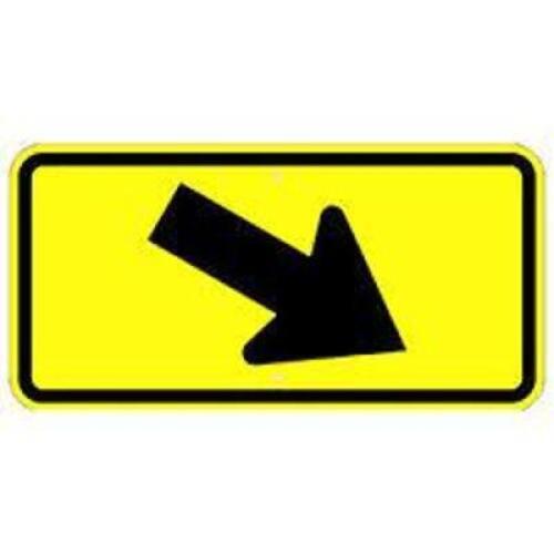 DESCRIPTION: (1) ARROW SIGN INFORMATION: ALUMINUM RETAIL$: $25.74 EA QTY: 1