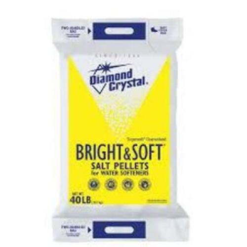 DESCRIPTION: (2) BRIGHT AND SOFT SALT WATER BLOCK BRAND/MODEL: DIAMOND CRYSTAL SIZE: 50 LB QTY: 2