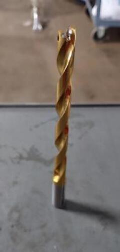 DESCRIPTION: (1) CYLINDRICAL SHANK REPLACABLE TIP DRILL BRAND/MODEL: INGERSOLL 6127794 SIZE: 0.5512" TO 0.5669" DIA 6.61" MAX DEPTH RETAIL$: $456.00 Q