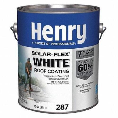 DESCRIPTION: (2) PROTECTIVE ROOF COATING BRAND/MODEL: HENRY #40P345 INFORMATION: WHITE RETAIL$: $33.67 SIZE: 1 GALLON QTY: 2