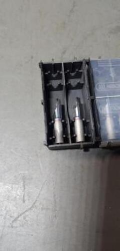 DESCRIPTION: (6) SUPERMINI CARBIDE BORING BARS BRAND/MODEL: HORN L105.0620.1.8 TI25 SIZE: 2mm GROOVE WIDTH 0.05" RAD RETAIL$: $201.00 QTY: 6