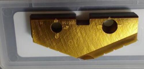 DESCRIPTION: (3) SUPER HSS (T15) THROW AWAY DRILL INSERTS BRAND/MODEL: YG1 S01411 SIZE: 2-1/16" RETAIL$: $142.77 QTY: 3