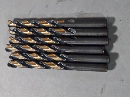 DESCRIPTION: (6) TYPE B HD JOBBER BIT BRAND/MODEL: NITRO 400N128 SIZE: 7/16" RETAIL$: $69.54 QTY: 6